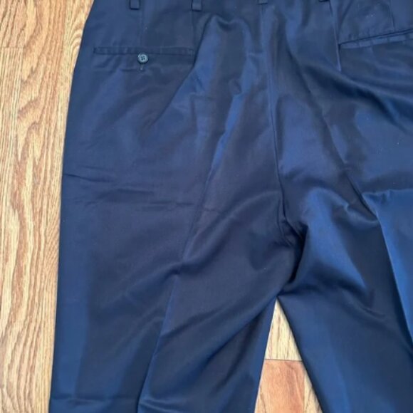 Oxford Clothes Custom Men’s Classic Dress Trousers, Dark Blue, Sz 36 X 33 - Picture 8 of 10